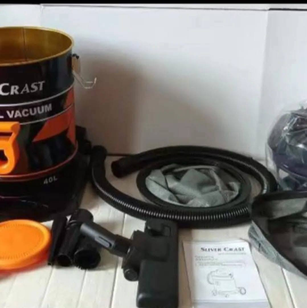 جديد / المجمع الألماني للأجهزة المنزلية / تتوفر مكنسه سطل باله أمتياز ألماني / شركة سلفر كراست الألمانية/ المواصفات/ بقوة سحب /  4000 / WATT/حقيقي/ ب حجم 40 لتر حقيقي/ ب وزن 7.5 ) كيلو غرام / شرط ملف نحاس 100% / بوري ستل ستيل / دبل فلتر  /  فلتر إضافي أحتياط / مع  قطعتين الأماكن الضيقة مع فرشاه خاصه لتنظيف التخم/ مع خمسه متر طول سلك الكهرباء/ بسعر 75 ألف شامل التوصيل/ للحجز والاستفسار مراسلة الصفحة  او الأتصال عل واتساب/    ***********
*********** حلة, بابل
