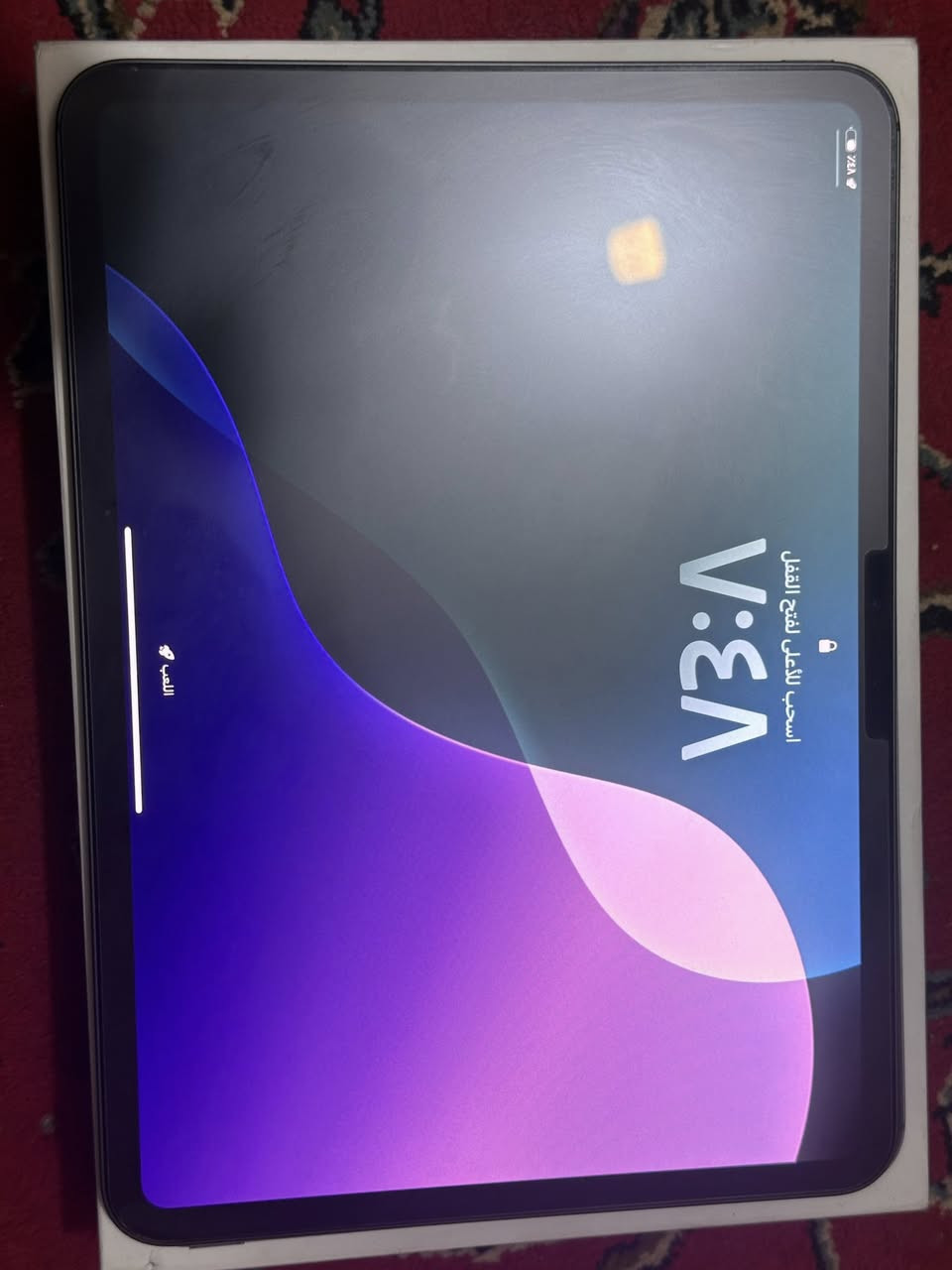 ايباد ايفون برو 11 -  M4 جديد كلش الجهاز مستخدم للدراسه نضيف تجي وشوف بعينك
مشحون 215 مره كامل ملحقاته وشاحنته ذاكره 256 بطاريه 91 نزلت بتحديث سعر ( 975 ) وبيه مجال بسيط 
  ***********
