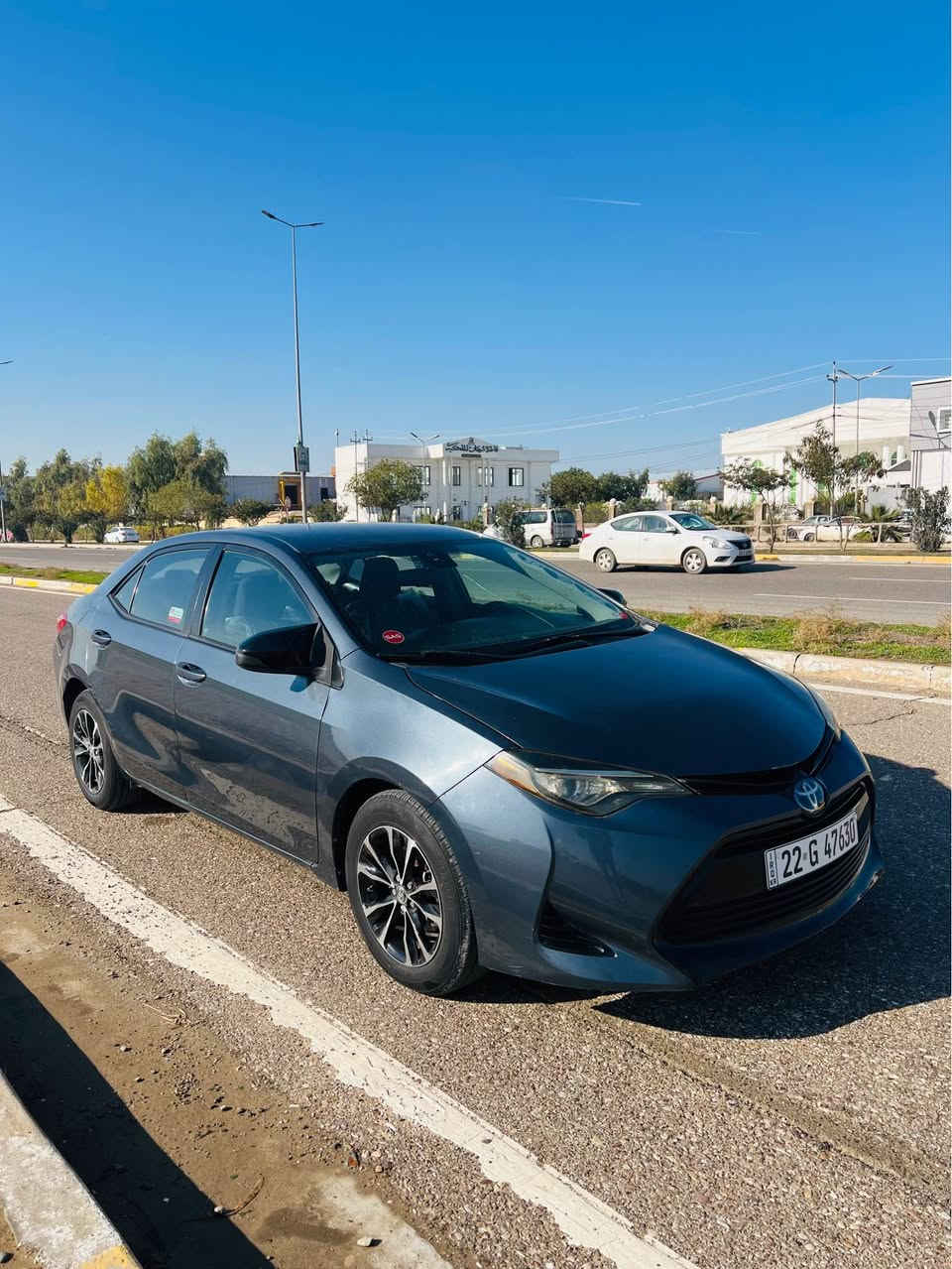 ‎كورلا 2017    LE. 
ضرر بونيد جاملغ باب الخلفي بلادي 
سيارة ماشية 102 
تايرات سنوية جديد 
***********‎ كركوك, العراق
