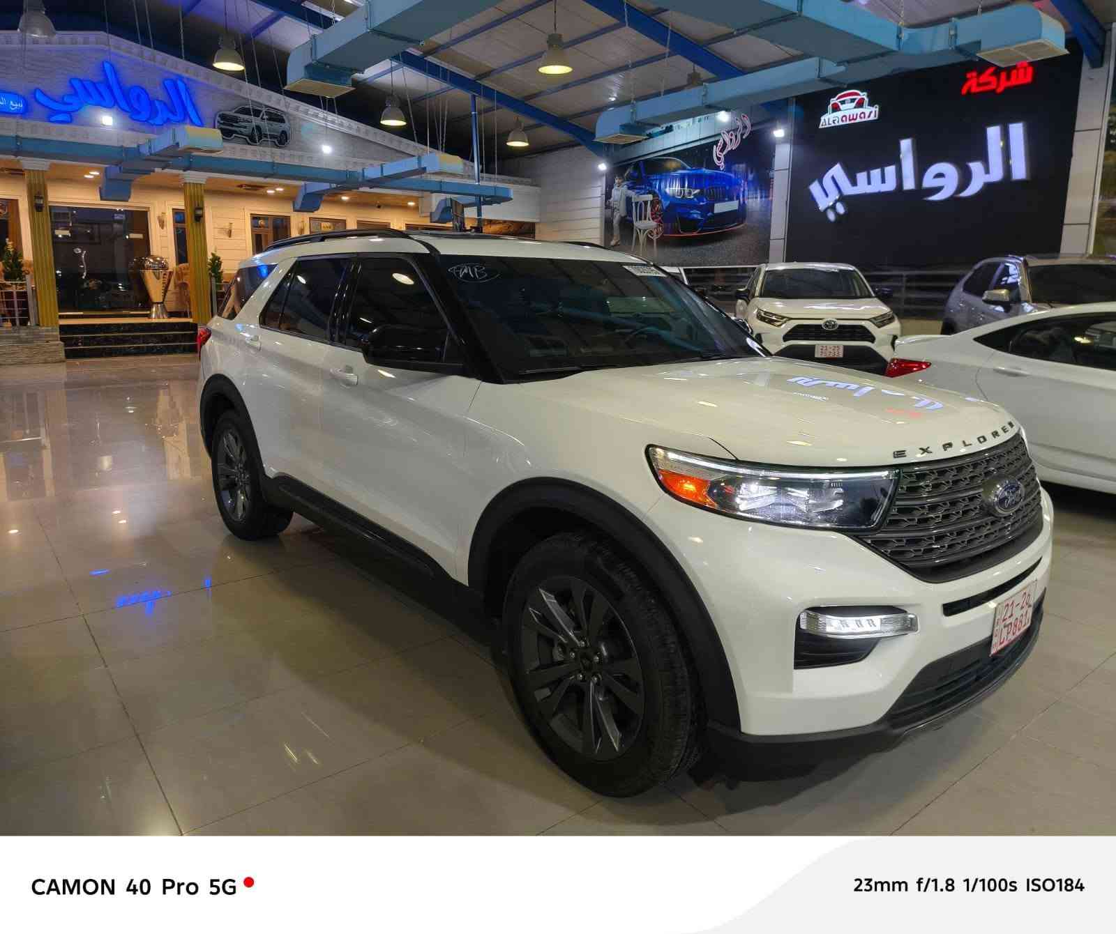 بسم الله وعلى بركت الله
النوع : فورد اكسبلور XLT

الموديل : 2024

اللون :  ابيض

 

السعر :   30000 $$

 العداد :  28 الف مايل

 السياره كاتي تترقم شمال (اربيل ،سليمانيه ،دهوك)

فور ويل : 4WD 

ارباك سليم 100%100

الضرر : كما موضح في الصور ضرر حيل خفيف بقبق الصندوق

المواصفات : 

فتحة ( بانوراما )

بصمة

بصمات ابواب 

كراسي جلد

شاشه  لمس كبيره 

صندوق كهربائي 

كشنات كهربائي 

كشنات ( تدفئة + تبريد )

ستيرن تدفئة 

تبريد مركزي

حساسات 

امامي وخلفي

تشغيل عن بعد

بصمة ترحيب 

عدد المقاعد (7) راكب 

رادار  وحساس امامي وخلفي

كاميرة امامية و خلفية (360)

كشافات

بريك بصمة

Auto stop 

دبل صالنصه

ويل كب 20

اشاير بالمري 

محرك 4 سلندر توربو 

كركوك معرض الرواسي 

للاتصالات والاستفسارات على الرقم

***********

