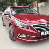 سوناتا ٢٠١٦ وارد أمريكي   قطعتين صبغ بنيد وباب خلف الصدر فقط  ماشيه ٨٧...