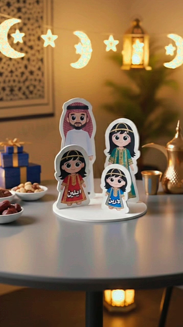 رمضان أحلى ويّاه العائلة 🤎🌙
مجسمات رمضانية مميزة بأسماء أحبابكم ✨
نكتب الأسماء اللي تحبوها بتصميم أنيق ومرتب، حتى تبقى ذكرى حلوة كل رمضان 💫
📏 طول القطعة ٢٥ سم
👨‍👩‍👧‍👦 مجسم أم الـ٤ نفر بسعر ١٧ ألف
🎨 التصاميم والألوان حسب الطلب
خلو بيوتكم تلمع بروح العائلة ودفاها 🌙🤍
للطلب راسلونا خاص 📩
#مجسمات_رمضانية
#زينة_رمضان
#اسماء_حسب_الطلب
#هدايا_رمضان
#عائلة
رمضان_كريم


**إذا كنت صاحب هذا الإعلان وتريد حذفه لأي سبب، رجاءا أرسل رسالة إلى الدعم الفني**