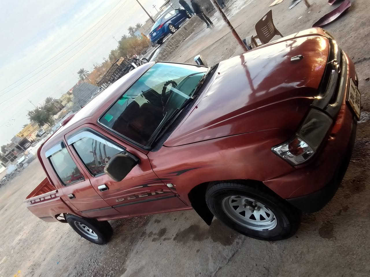 سياره دير 2007بسمي تخم تأير كير ومكينه ونجي 4سلندر 
سياره تخم تأير جديد صدر امامي خلفي جديد 
نقصه بس ابطين اماميه مصبوغه عام الجماليه 
رقمي ***********
