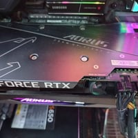 قطع pc للبيع RTX 3060ti اوروس Power 850w كورسير تيتانيوم مبرد ٣٦٠ ثرمل...