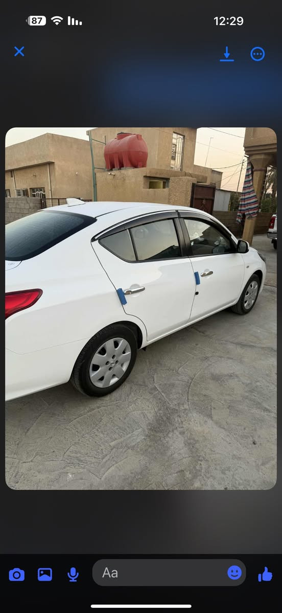 اللبيع سني هندي موديل 2024 سعر 112 بيها مجال بسيط بس بيها تبديل قطعتين سياره خير من الله ما عده القطعتين ماشيه 46 صاحب سياره ***********
