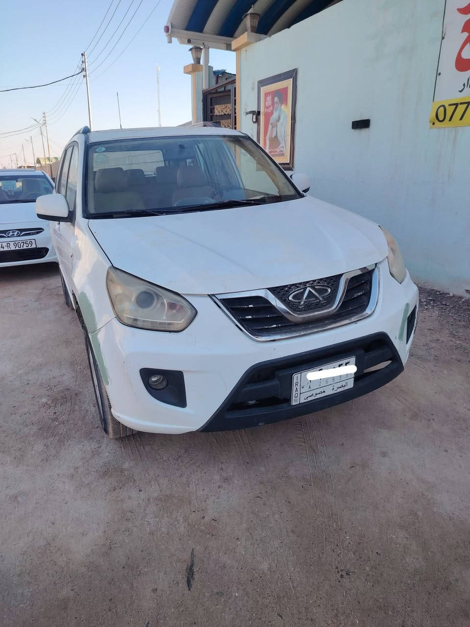 شيري تيكو موديل 2013 سياره بلاديه ما مصبوغه كله على بلاد بيه بس زنحار قليل مكينه جديده كير كفاله رقم بصره مشروع وطني ماشيه 110 الف سعر 37 عنواني ابو خصيب رقمي *********** اتصل وتدلل
