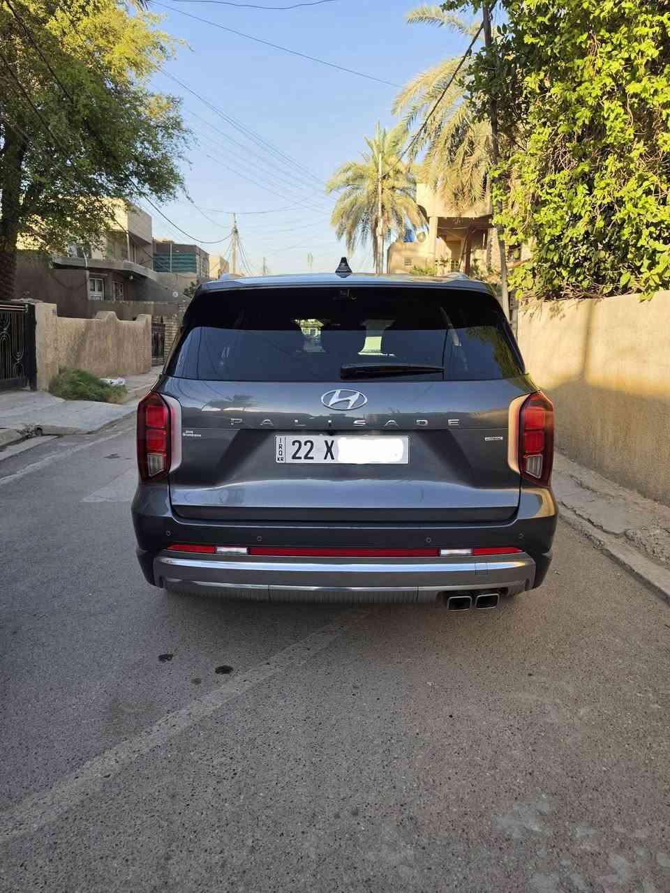 باليسيد كالكرافي 2023 وارد امريكي دخول قبل ٦ اشهر سنويه بأسمي ماشيه 100 رقم اربيل معروفه مواصفات الكالكرافي حادثها بسيط جداً صورة الحادث مرفقه صيانه دوريه كامله بالوكاله وتخم تاير جديد وتخم دسكات وكاله جديد السعر 315 رقم الهاتف ***********
