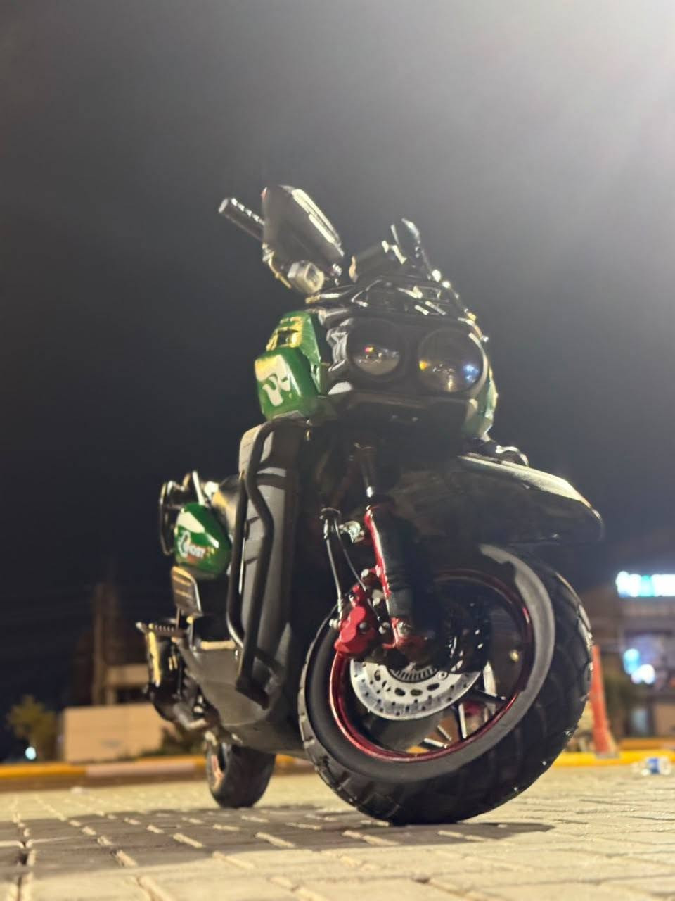 سلام عليكم
للبيع 
🏍️ دراجه اباجي همر👌 
 نظيفه دراجه احلئ
من الصور
برغي ما مفتوح بيه
العنوان. كربلاء
السعر 475✅ 
او بيه مجال
للطيبين
رقم الموبايل لللاستفسار
***********
*********** 
***********
تعال أو بيك خير أو تدلل
✨ كربلاء, العراق
