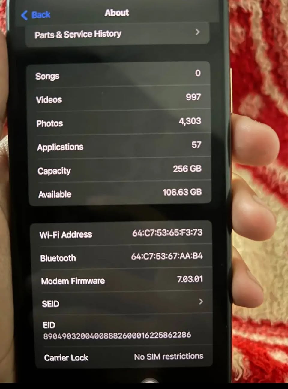 عروضضض رمضان❤️

ايفون xs max 📱
مساحة 256g
بطارية 82% شرعي 
وتر بروڤ 💦
معاه الكرتونه والشاحن 
مش مغير ولا حاجة ولا أتفك قبل كدة 
معفي من الضريبة 
نموذج M
السعر 7500🔥
للتواصل وتساب أو فون ☎️
لو مردتش فون ابعتلي وتساب بيبقى ضغط شغل في المحل 🥰✨
01151811161


**إذا كنت صاحب هذا الإعلان وتريد حذفه لأي سبب، رجاءا أرسل رسالة إلى الدعم الفني**