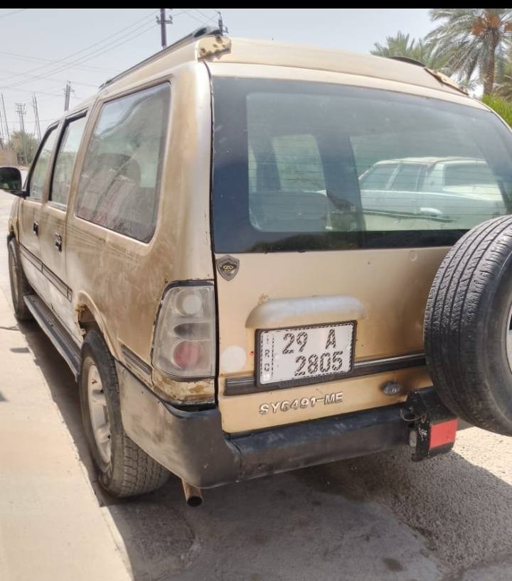 جنبي 7 راكب خصوصي رقم انكليزي هزه جديدة بسمي السيارة موديل 2006 كير عادي رقم واسط السعر 40 
***********
