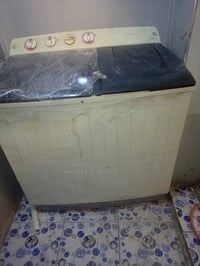 غساله ميديا حجم 15مستخدم قليل ماطور نحاس مضمون شرط اغسلي ونشفي يله تاخ...