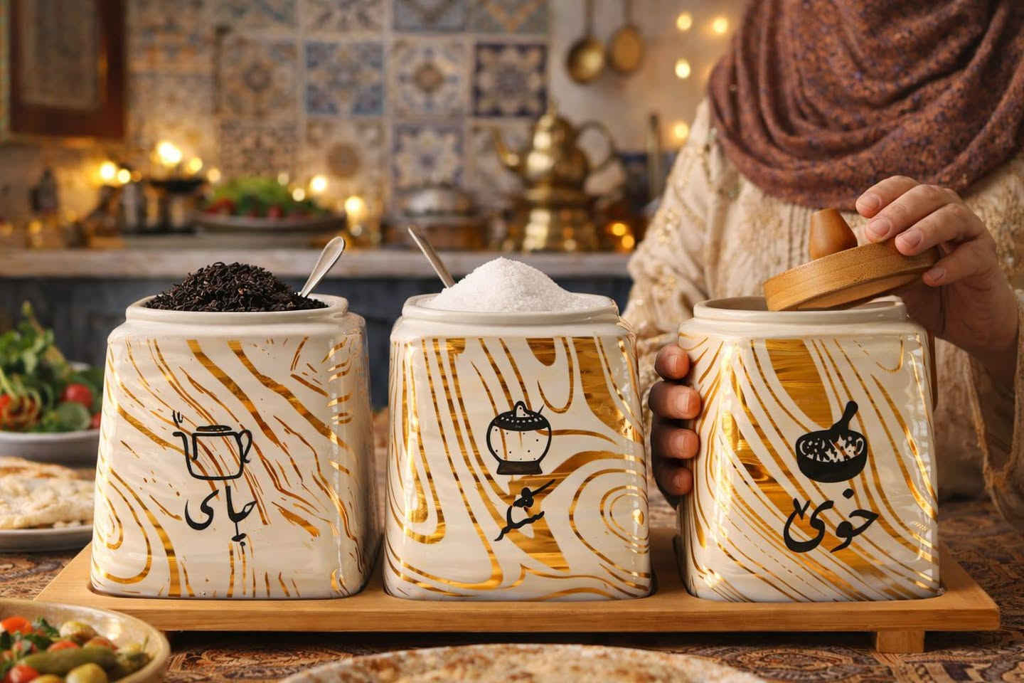 سيت شكردان ثلاثي سيراميك مع صينية خشب
سعر السيت ب 12.000 فقط

متوفر توصيل داخل كربلاء وجميع المحافظات
للحجز مراسلة الصفحة او مراسلتنا على الرقم
***********
