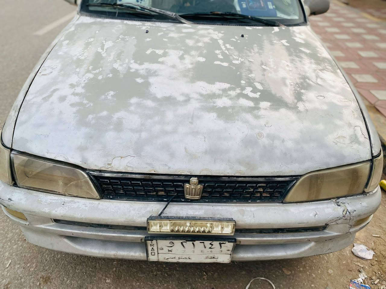 السلام عليكم ورحمه الله وبركاته
سياره كورولا موديل 1994رقم بغداد ما اندل راعيه سنويته ساقطة 
دشبول يسره بلادي مكينه وكيرخير من الله 
مكان السياره بلنجف سعره ب 34
ما اندل راعيه ابيع كوم حديد 
***********
