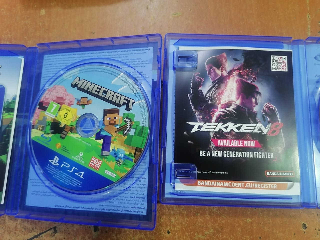 بلي فور  اخو الجديد مستخدم قليل 
ويا جوستكات 2 واقراص 
السعر 300


**إذا كنت صاحب هذا الإعلان وتريد حذفه لأي سبب، رجاءا أرسل رسالة إلى الدعم الفني**