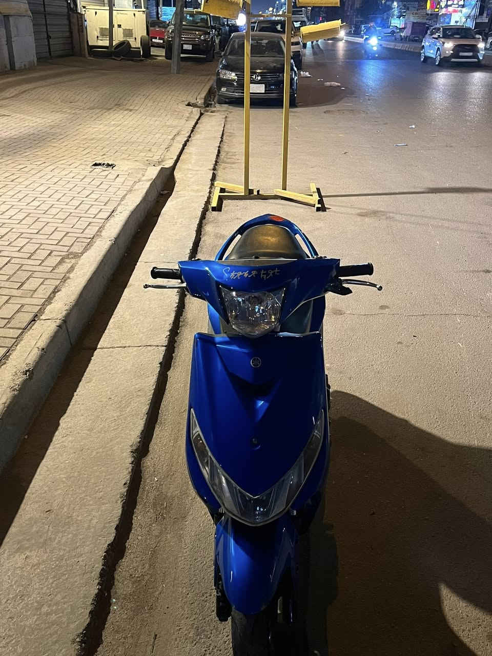 السلام عليكم 
جي تي آر حديث للبيع دراجة خير من الله 
دراجة مصاله  عشر أيام من نازلة من الرمبة 
مكاني البياع ***********
