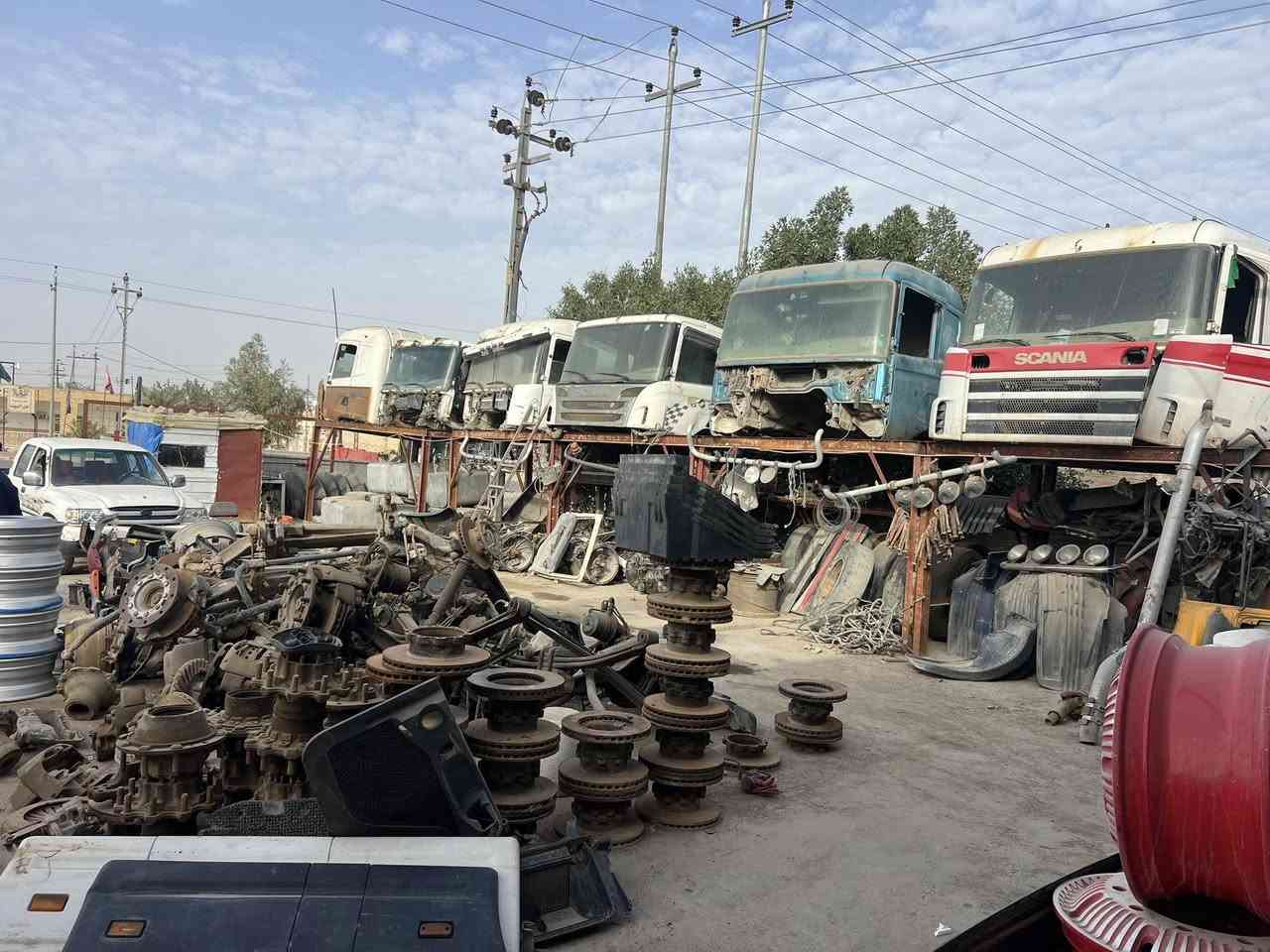 يتوفر قطع غيار سكانيه  كراج الانوار التفصيخ سكانيه العنوان ناصريه تقاطع السجن الاصلاحي  الاستفسار *********** او ***********
