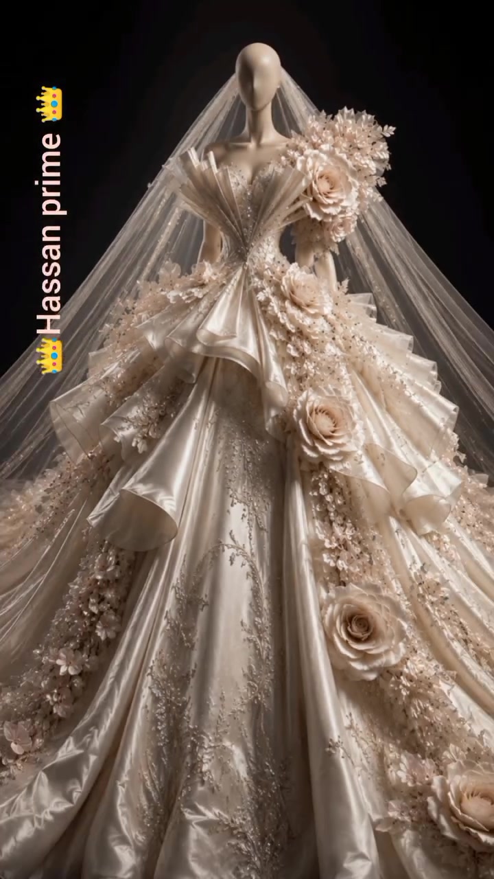 🤍👑 هل هذا فستان زفاف... أم حلم خرج من الخيال؟
#fypシ #WeddingDress #LuxuryBride #ViralReels #HassanPrime


**إذا كنت صاحب هذا الإعلان وتريد حذفه لأي سبب، رجاءا أرسل رسالة إلى الدعم الفني**