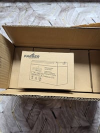 فاربر 12V 9AH • ٦ قطع • تشغيل ١٠ دقائق