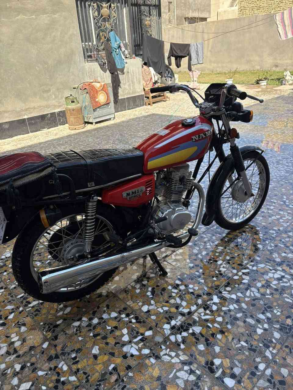 سلام وعليكم نامه اصلي شلامجه مديل 2023جانت مضمومه للبيع الدراجه اوراق اصولي الشراي يتصل او يجي خاص ***********
