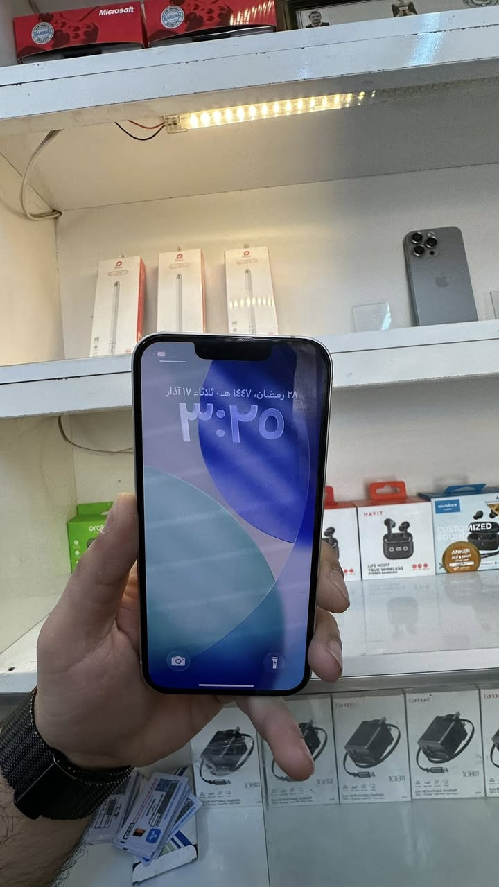 سلام عليكم
ايفون 13
ذاكره 256
بطاريه بلاد 81‎%‎
وتر ممفتوح 
نظافه 98‎%‎
سعر 470 الف
***********
الامين الثانيه
