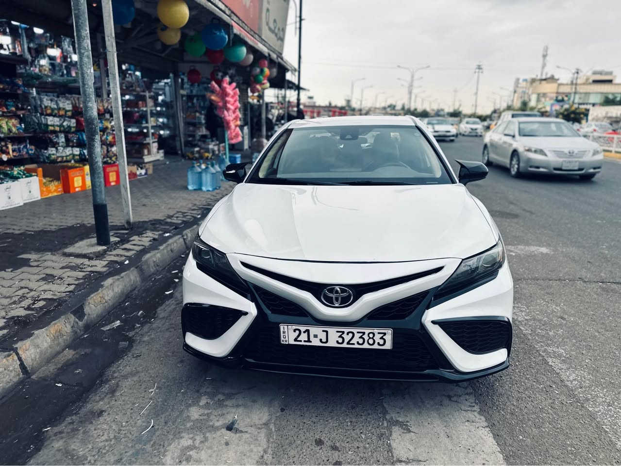 كامري موديل 2021
صبغ 6 قطعة 
حرف L 
مواصفات se 
كشنات جلد +كهرباء
ماشي 110km 
كير محرك بشرط 
السعر 165 وبي مجال للطيبين
للاستفسار *********** راسلني واتس اب كركوك, العراق
