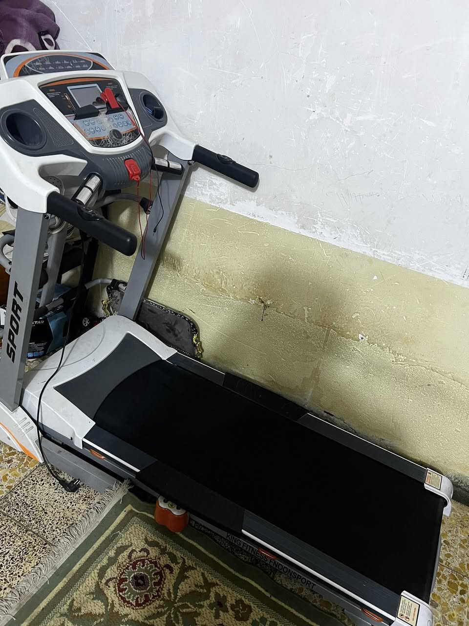 سلام عليكم جهاز جري دبل ماطور جبلي وجري يتحمل وزن 150 كيلو السعر 380 جهاز جديد ونضيف
مكاني ناصريه مركز ***********
