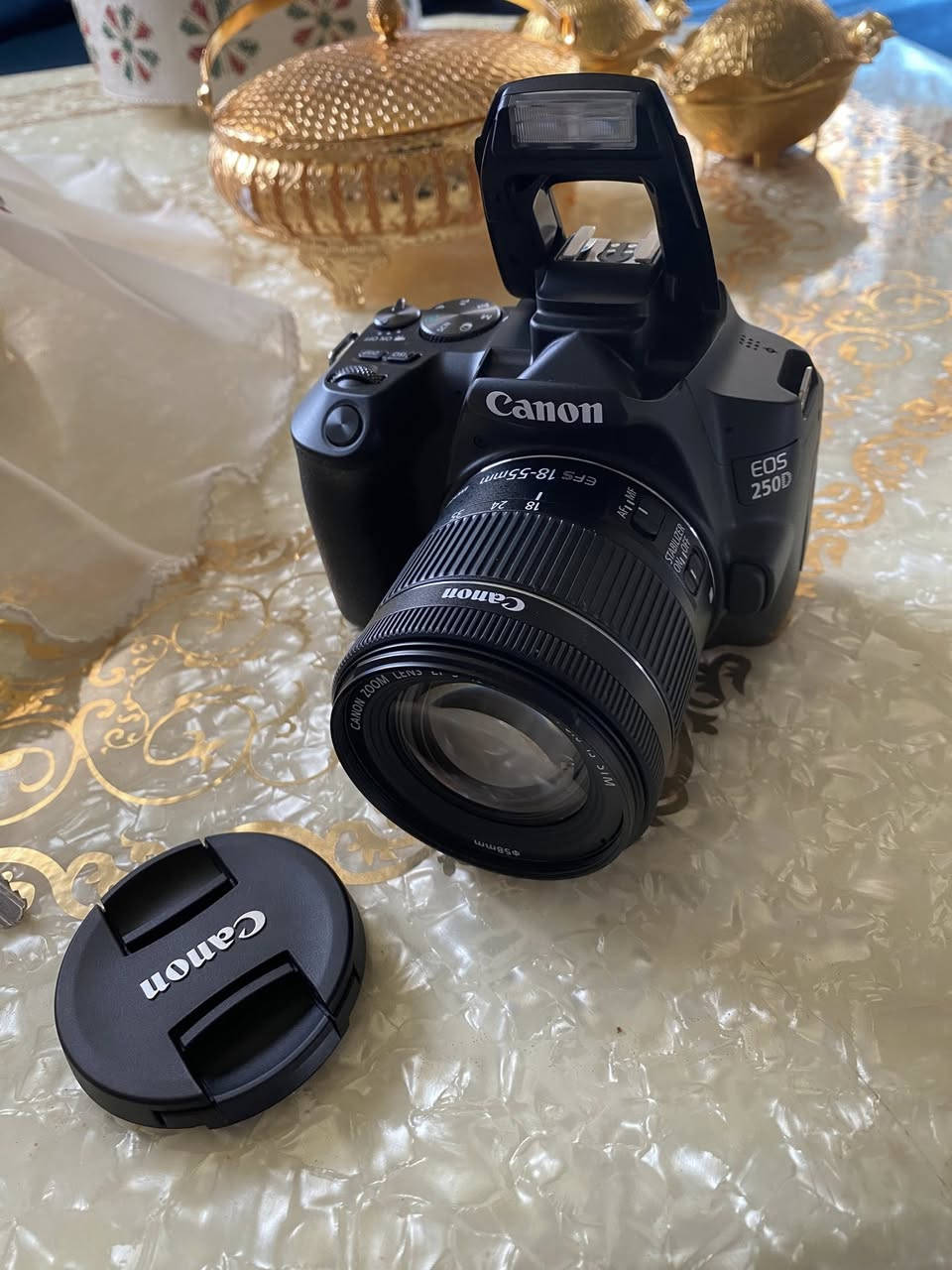 Canon EOS 250D + objectif 18-55


**إذا كنت صاحب هذا الإعلان وتريد حذفه لأي سبب، رجاءا أرسل رسالة إلى الدعم الفني**