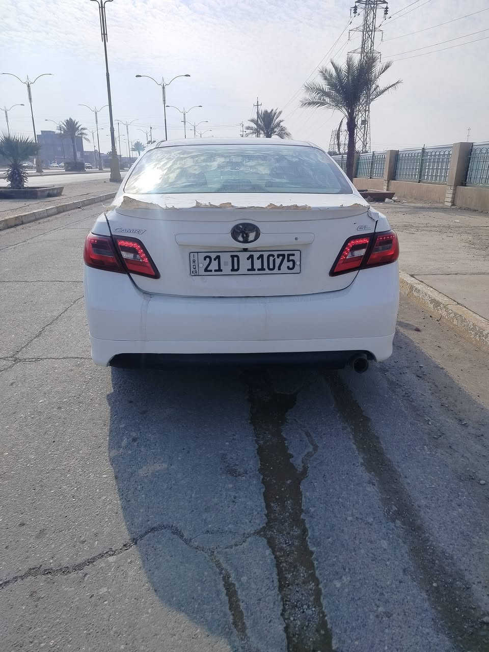 كامري موديل 8 خليجي محدثه  11 رقم سليمانيه بسمي ل 2030 كير محرك جديد صدر جديد تايرات جديد تبريد قطعتين تدفئه شغالات بيها 4قطعة ونص صبغ بدون دواخل  السعر 96بيها مجال بصيط مراوس يرهم مكاني صلاح الدين تكريت  ***********
