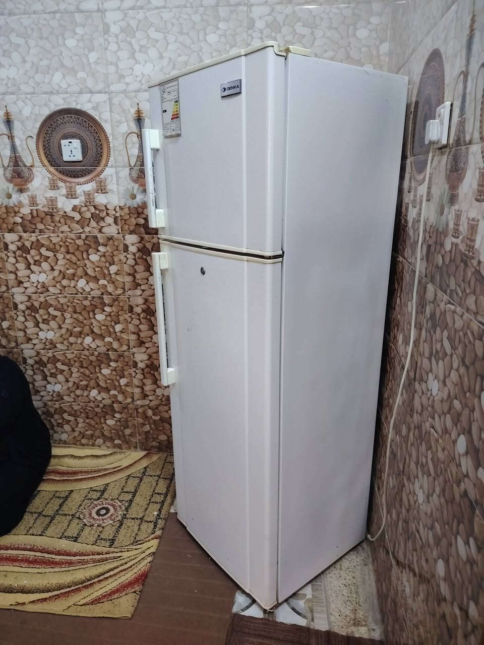 ثلاجه دنكه نضيفه كلش تجمد فول السعر 180 اوبي مجال ***********
