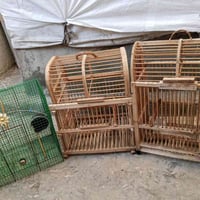 اقفاص3  انضاف مابيهن كسر للبيع شلع لسعر 15 الف قفل قفل لشراي يخبر علرق...