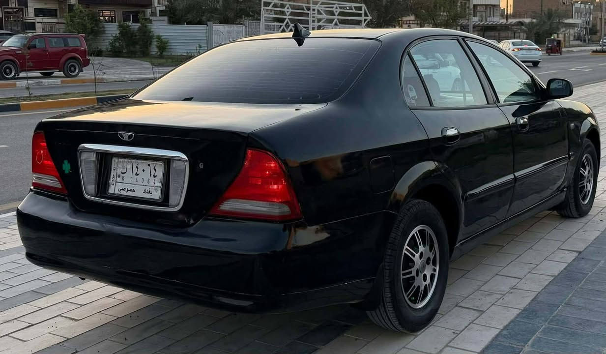 دايو ماكنوس 2001رقم بغداد باسمي سنويه 29رقم جديد إنكليزي كير محرك مكفول تبريد ثلج صدر تخم تاير مصبوغة عام بدون حادث سعر 45مكاني بغداد دوره عرب جبور ***********
