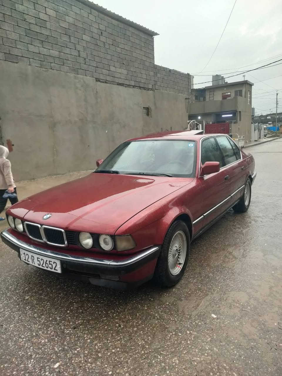 سياره بيئم حجم 730)v8 موديل 1993/موصفات دبل جام حساسات دعاميات هيتر كشن دبل جكمجا دبل ايرباك مثبت سرعه صندوك شفط)(تدفه تبريد) محرك وكير شرط طخم تاير جديد باتري جديد طخم الوره والكدام جديد سياره بلادي بيها ثلث قطع صبغ عراقي والباقي شرط التصال على الرقم)(***********(***********)
