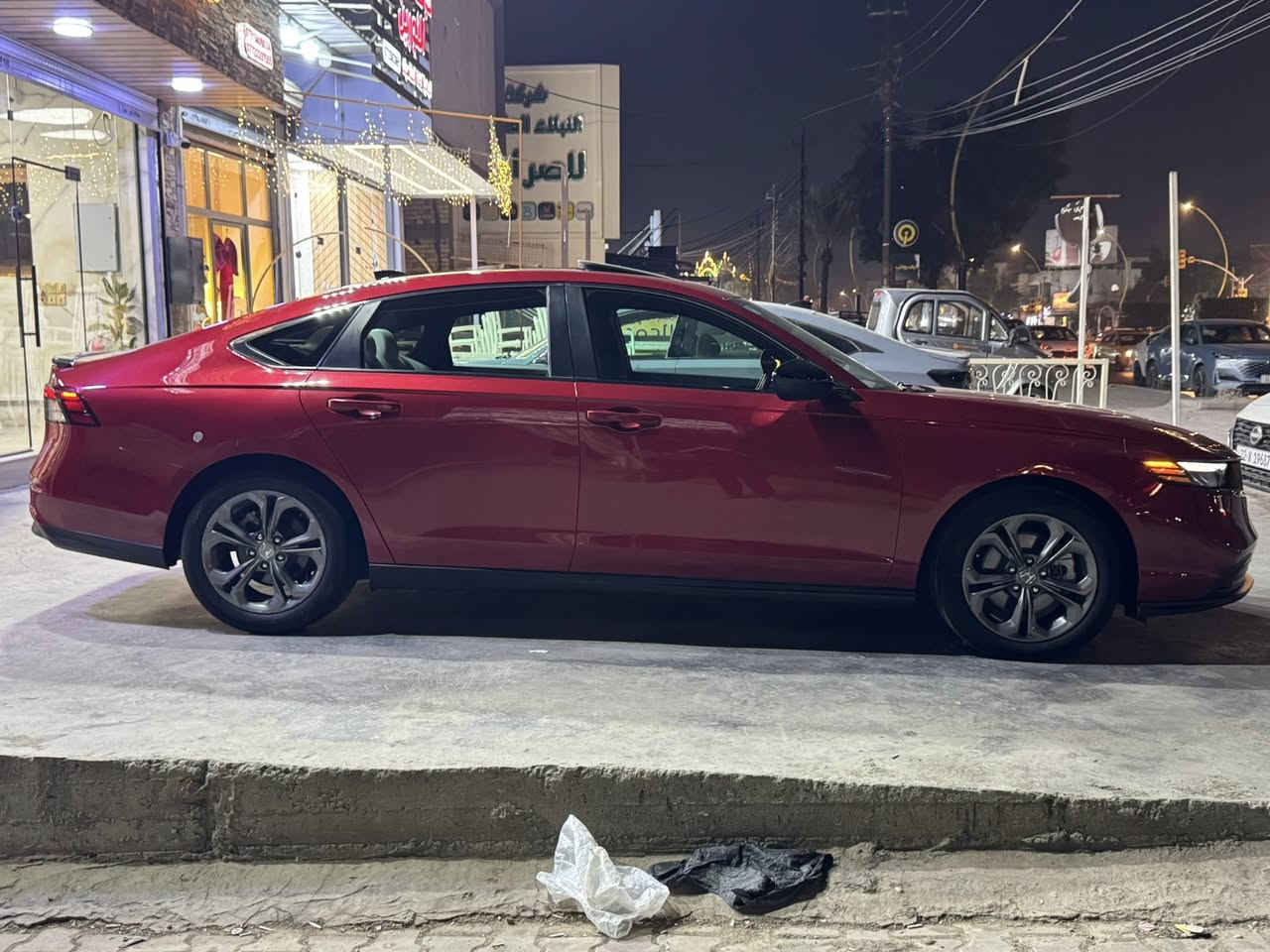 السلام عليكم للبيع
هوندا اكورد (هايبرد ) 2023

فول مواصفات  ماشيه 38 الف وارد امريكي

محرك 2000 + محركين كهربائيين

فتحة سقف

مقاعد جلد 

فول تحكم استيرن مثبت سرعة

نضام اسطفاف ذاتي

شاشة لمس 12.3 انش

نضام صوت 8 سماعات محيطي

نضام اوتو هولد سايد بريك بصمة

نضام النقطة العمياء 

مقاعد الامامية كهربائيه

نضام اقتصادي + اعتيادي + اسبورت

حادث بسيط  اطلاق نار صور الحادث مرفقه بدون ايرباك  وبدون صبغ

السيارة جداً جداً نضيفة

السعر 197$

للاتصال ***********
