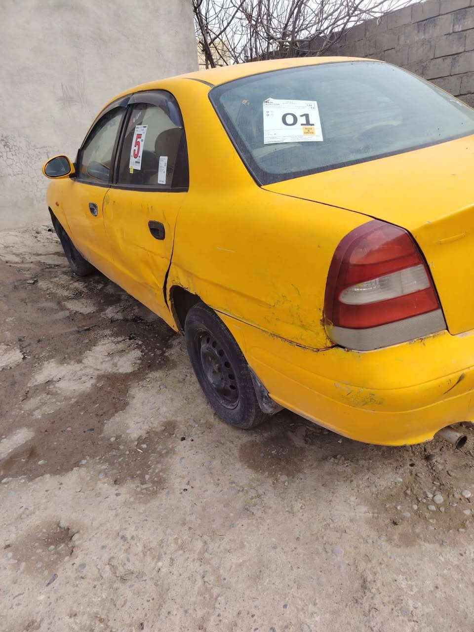 سعرها11قفل 
شرط تحويل بطاقه بازين 

سياره دايو نوبر2000سياره بي خلل باكير ابيعلك كير كايم بس عادي جاي تمشي محرك بشرط  كهربايات كامل جامه كهربايي  تايرات جدد صدره امامي خلفي جديد سياره حلوه وجاهز بس عندك كير  مو تمام 

شراي اتصال وتدلل 

***********

مكاني كركوك قادسيه
