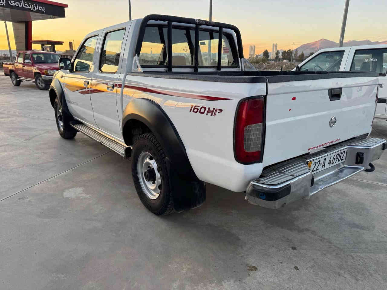 نيسان پيكاب موديل ٢٠٠٨ ناوسور و جامكارةبايى و دةبل گيچ
سةنةوى تاكو ٢٠٢٨ تازةية بةناوى خومة
سةيارةكة بوياغى نية 
هةموو گيانى بةشةرتة هيچ مةسرةفى نية 
شوين چوارقورنة.     نرخى ١٣٧$ و كةميك مةجال 
***********      ***********
***********      *********** رانية, السليمانية
