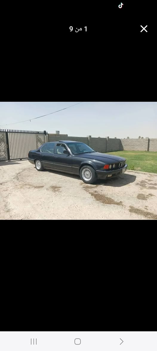 سلام عليكم بي ام 735 رقم انبار باسمي محرك كير خير من الله تخم تاير فتحه جام كهرباء سياره جاهزه سعر ٤٠ ورقه قفل ***********
