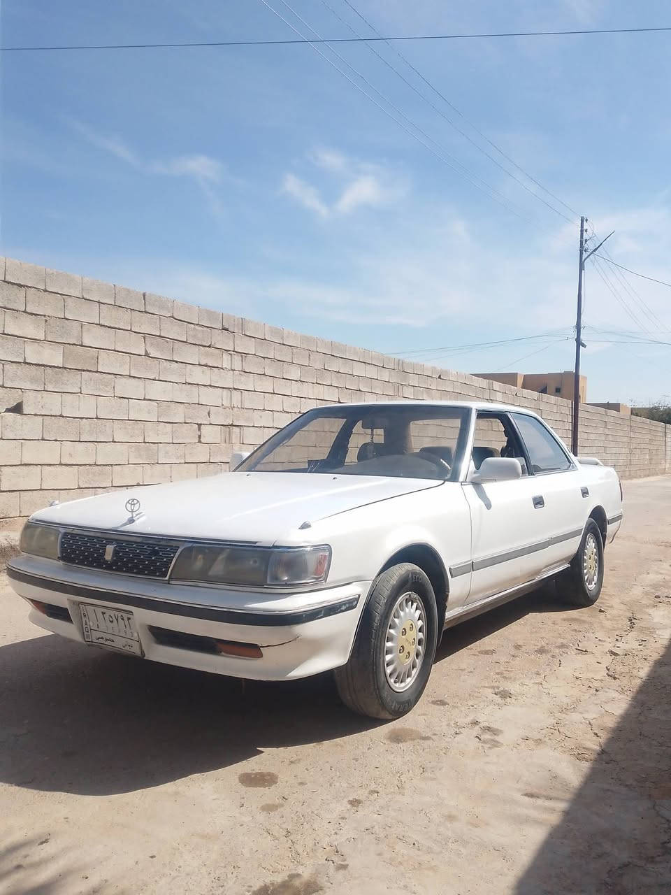 السلام عليكم للبيع مارك شيزر موديل 1990رقم ديالى تحويل ثاني يوم محرك ونجي 2500سياره مكينه مكفوله من بخار وتنقيص كشرها مكفول من المعجون وصبغ تخم تاير جواهه سياره تخبل مال جناي سعرها 37وبيهه مجال كلش بسيط مكانهه صلاح الدين قضاء الضلوعيه ***********مكلف بنشر
