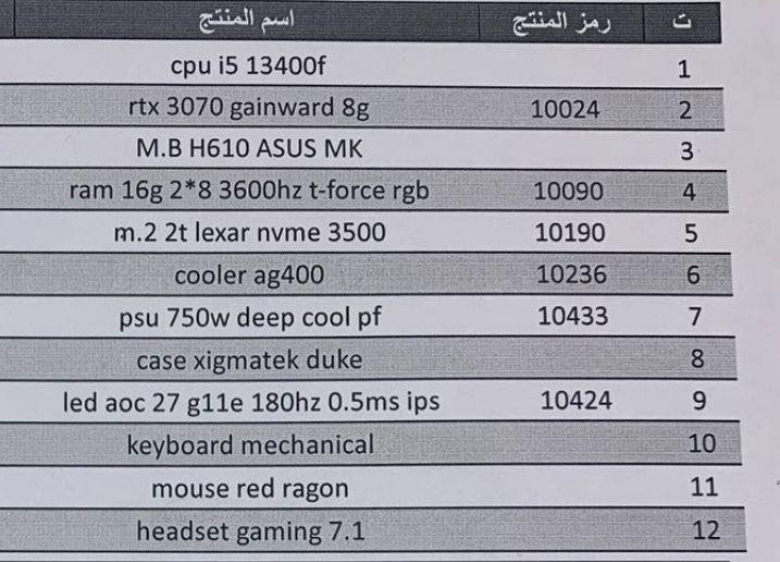 تجميعة كاملة للبيع استخدام قليل


**إذا كنت صاحب هذا الإعلان وتريد حذفه لأي سبب، رجاءا أرسل رسالة إلى الدعم الفني**