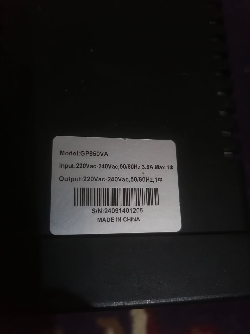 يو بي إس اوفلاين يشغل شاشة + بلايستيشن/3/4/5 من 10 إلى 15 دقيقة، المكان بابل، السعر 35


**إذا كنت صاحب هذا الإعلان وتريد حذفه لأي سبب، رجاءا أرسل رسالة إلى الدعم الفني**