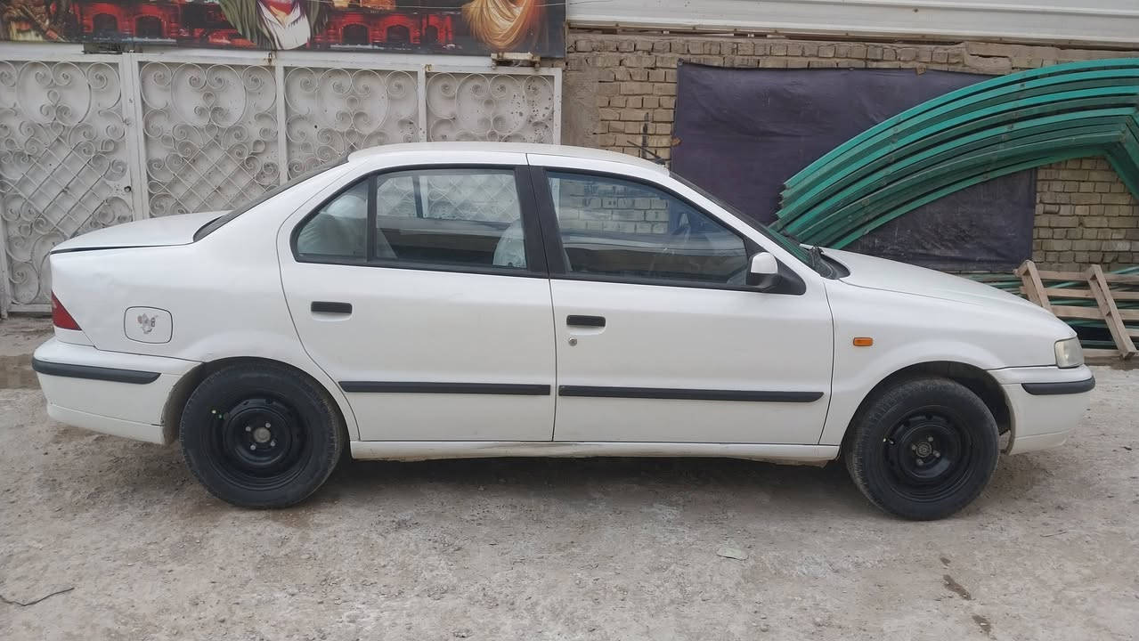 السلام عليكم سمند مديل 17 رقم بغداد بسمي كير مكينه بل كارتون تتفئه تبريد ثلج تخم تاير  سياره حلوه كامله بيهه ضربه باب السايق سعر 55 وبيهه مجال ***********
