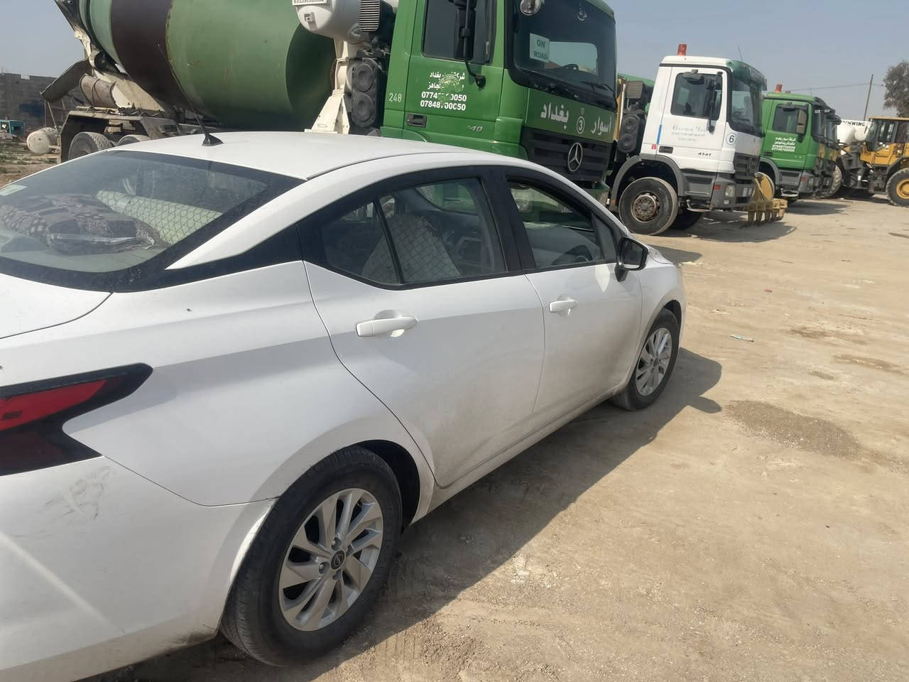 نيسان سني موديل 24
ماشية 24 الف
مكفولة ماعدى شخط في الباب الخلفي مكحل
عنوان السيارة بغداد 
صاحب السنوية يسكن البصرة
السعر ١٣٧ وبيه مجال


**إذا كنت صاحب هذا الإعلان وتريد حذفه لأي سبب، رجاءا أرسل رسالة إلى الدعم الفني**