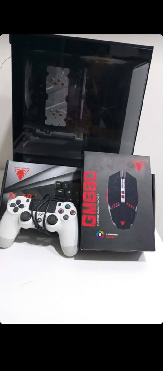 Cori5 9400
Gtx 1650
Ram 16 ddr4
بورد B365M H من كيكابايت
512g ssd
بورسبلاي 550w كورسير
+
يدة بلي ستيشن + ماوس و كيبورد ماخذهن ب ٧٥ + ادابتر نت

التجميعة كدامك كله غراضها ماركة و ما مستعمله هواي و الكرت مضغوط 10 دقايق واصل حرارة 73%

سعر 375 مكاني بغداد زعفرانية شارع المعهد

***********
