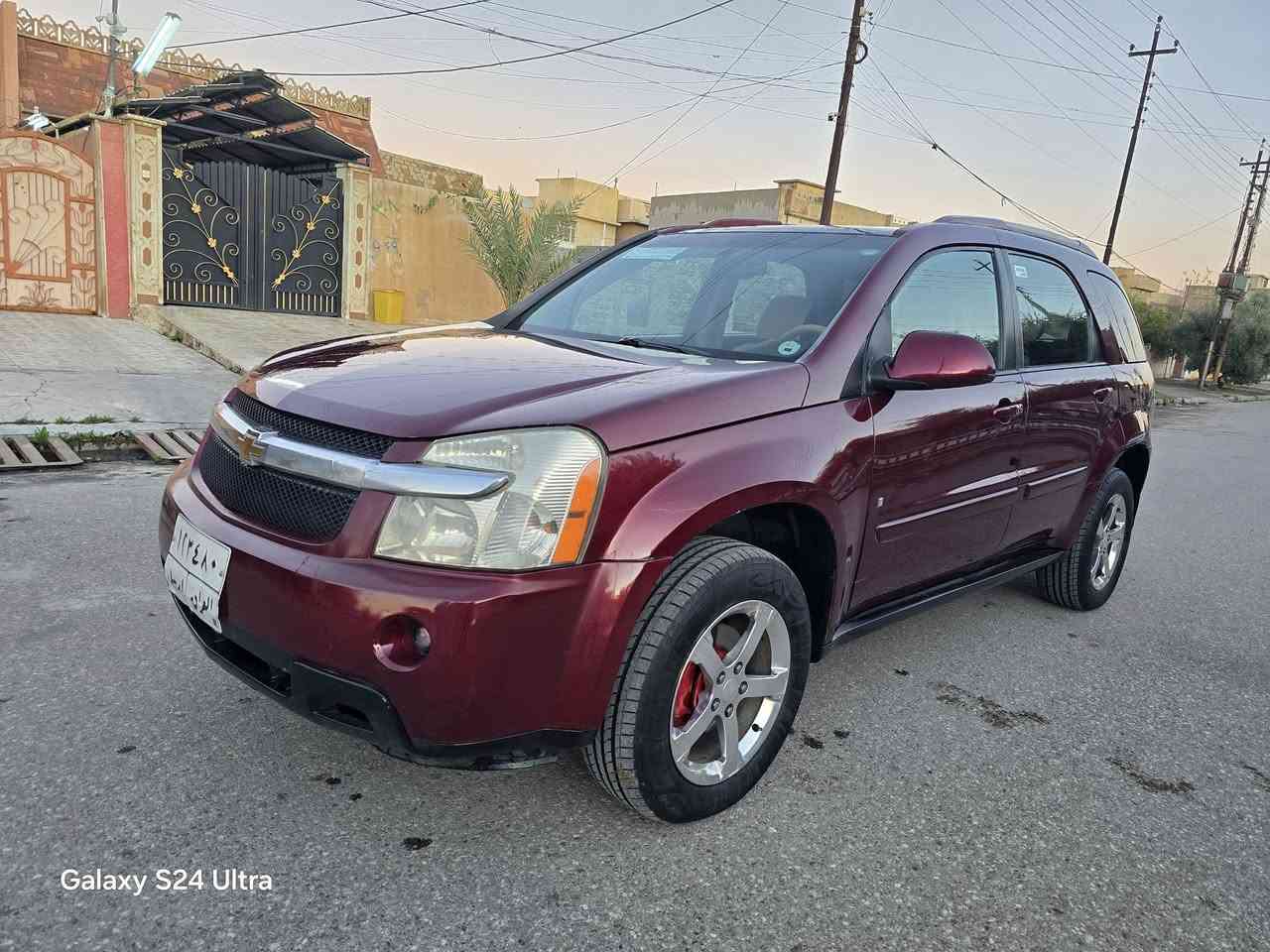 للبيع
السعر 83$
سيارة نظيفة بمعنى الكلمه 
اكينوكس موديل 2007 ماشية 162 ألف 
رقم اربيل  شرط التحويل والوكالة 
لون 🍒  كرزي 
محرك 6 سلندر حجم 3400 
كير محرك بشرط 
بيها نشاط وشلعة توب 
كشنات جلد وكهرب  داخل عسلي 🍯  لونين داخل صاج 
صدر امامي خلفي جديد
ويل كروم  طخم تايرات جديد  
تبريد ثلج ❄️❄️
صبغ قطعتين  جمالية بدون دواخل نهائيا 
سيارة  جاهزة 
موصل الايسر 
***********
***********
