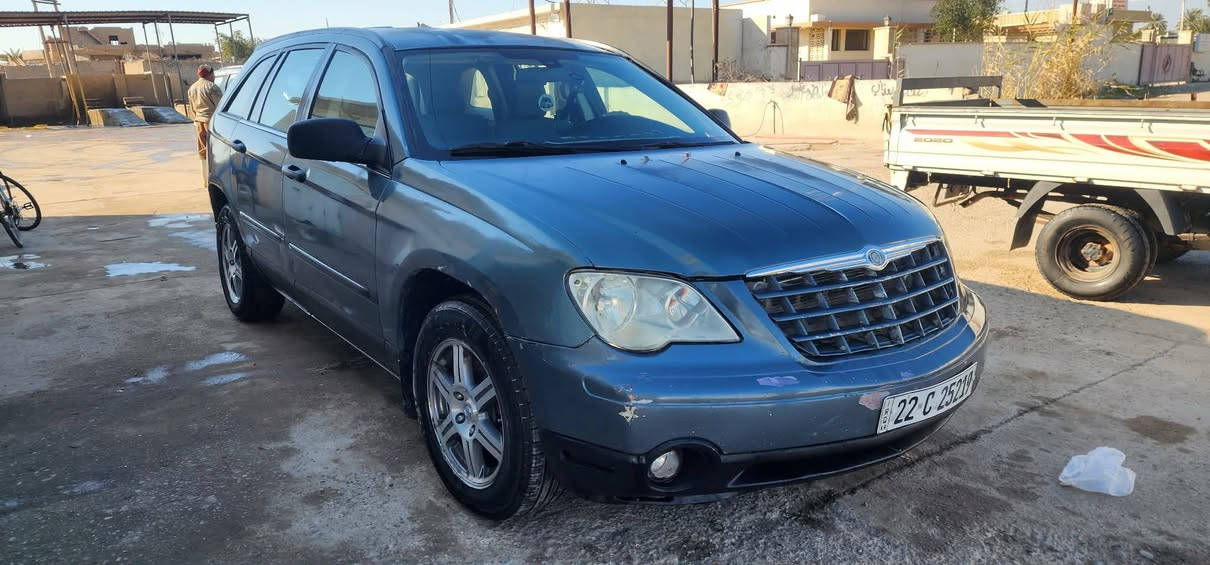 بيع او مراوس حسب القناعه كرايسلر باسفيكا 2007
وارد امريكي 
ضرر جاملغ الأمامي 
6 سلندر  4000

كير اوتو 
تبريد نقص بيه فقط كمبريس  
شرط التحويل 
وماعليها غرامه 
وتريك وين ماتريد 
***********
مكان السياره بيجي 
السعر 55 وبيها مجال
