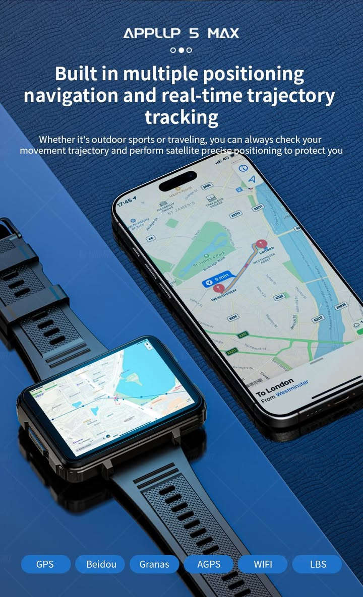 تعد هذه ساعه اختيار مناسب للعسكرين والمدنين بسبب نظامها الدقيق في الخرائط
وعملها الدقيق في مواصفاتها الرائعة 
المواصفات التقنية (الأجهزة)
الشاشة: شاشة ضخمة وعريضة (هي الأكبر في عالم الساعات الذكية) بمقاس يتراوح بين 2.8 إلى 2.88 بوصة من نوع IPS تعمل باللمس بالكامل.
المعالج: تعمل عادةً بمعالج رباعي النواة مخصص للساعات والأجهزة الذكية.
الذاكرة: تتوفر بخيارات متعددة، غالباً 1GB أو 3GB رام، مع سعة تخزين داخلية 16GB أو 32GB.
البطارية: سعة عملاقة مقارنة بالساعات الأخرى، تصل إلى 2700 - 2880 مللي أمبير، لتدوم لفترة أطول مع الشاشة الكبيرة.
الكاميرا: مزودة بكاميرا جانبية أو أمامية (تصل دقتها إلى 5 أو 8 ميجابكسل) لالتقاط الصور وإجراء مكالمات الفيديو.
2. المميزات والوظائف
نظام أندرويد كامل: تعمل بنظام Android (إصدار 7.1 أو أحدث)، مما يتيح لك تحميل تطبيقات مثل WhatsApp، Facebook، YouTube مباشرة من متجر Google Play.
دعم شريحة الاتصال (SIM): تدعم شبكات الجيل الرابع 4G LTE، مما يجعلها تعمل كفاتف مستقل تماماً لإجراء المكالمات وتصفح الإنترنت بدون هاتف.
الاتصال اللاسلكي: تدعم Wi-Fi للاتصال بالإنترنت، وBluetooth لربط السماعات، وGPS للملاحة والخرائط.
تتبع الصحة والرياضة: تحتوي على مستشعر لمعدل ضربات القلب، وتدعم أوضاع رياضية متعددة مثل الجري والمشي وحساب السعرات الحرارية.
المقاومة: غالباً ما تكون مقاومة للرذاذ والماء بمعيار بسيط (مثل IP67)، 
3. نقاط القوة
مثالية لمشاهدة الفيديوهات والقراءة بسبب شاشتها العريضة.
بديل قوي للهاتف في الحالات التي لا ترغب فيها بحمل جهاز كبير.


**إذا كنت صاحب هذا الإعلان وتريد حذفه لأي سبب، رجاءا أرسل رسالة إلى الدعم الفني**