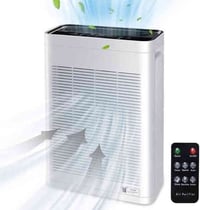 متوفر من امازون ماركة pinrek💐  🌸منقي هواء حجم كبير ارتفاع ٦٤ سم  مع فل...