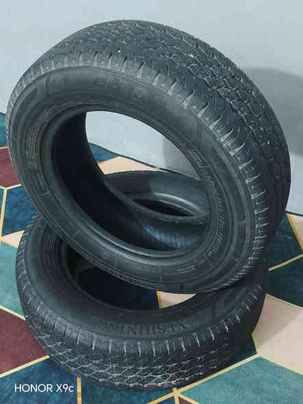 السلامه عليكم اخوان للبيع زوج تايرات 13 انضاف وحده بي فتيله وحده ولثاني بي فتايل ثنين سعر 40 قفل مكاني بابل حله ابي غرق شارع الامام ***********
