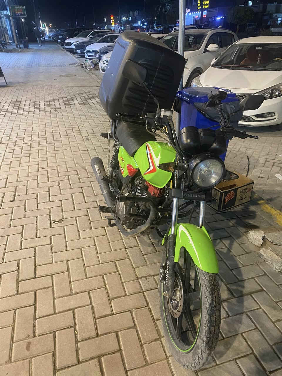 السلام عليكم اخوان دراجة شاينك 2023 الدراجة جديدة امانة الله قبل شهرين اخذتهة مكفولة مرقم تحويل ثاني يوم  للاستفسار ***********
السعر 2500
