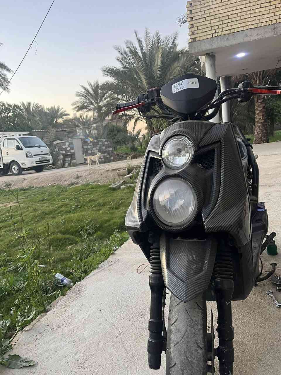 سكنس جبلي مكينه 58 ونص الدراجه مابيهه اي نقص كفرات كاربون فايبر نقصهه فقط دشلي السعر 650 وبي مجال قليل كلش مكاني بغداد وللاستفسار اتصل على هذا الرقم ***********
