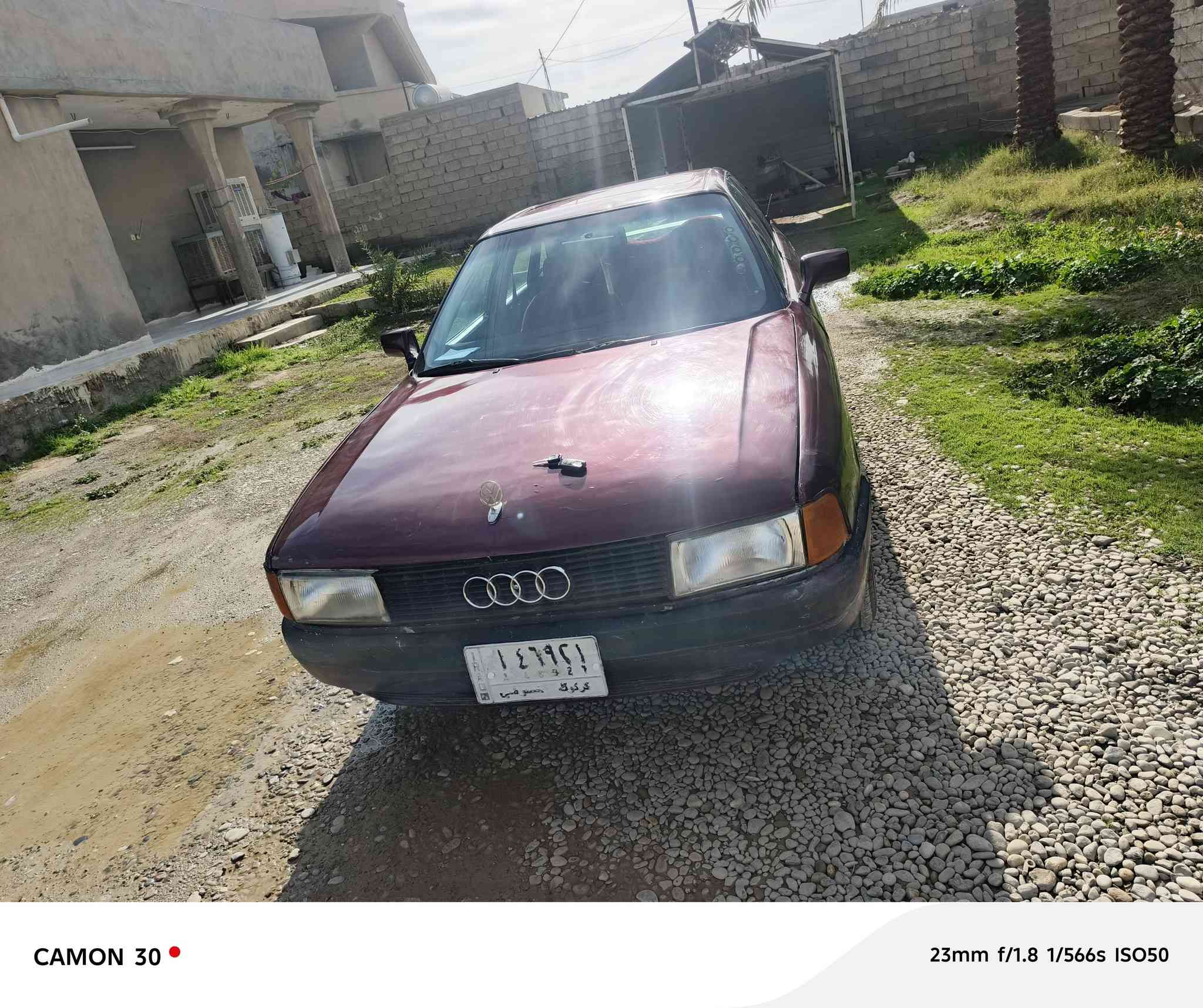 السلام عليكم سياره اودي موديل 1991 للبيع محرك كير بشرط لاصرف ولا تنقيص كهربائيات شغاله كلهن رقم كركوك الماني شرط التحويل صبغ حزام  سياره نضيفه السعر 28 وبيها مجال شي قليل هاتف ***********
